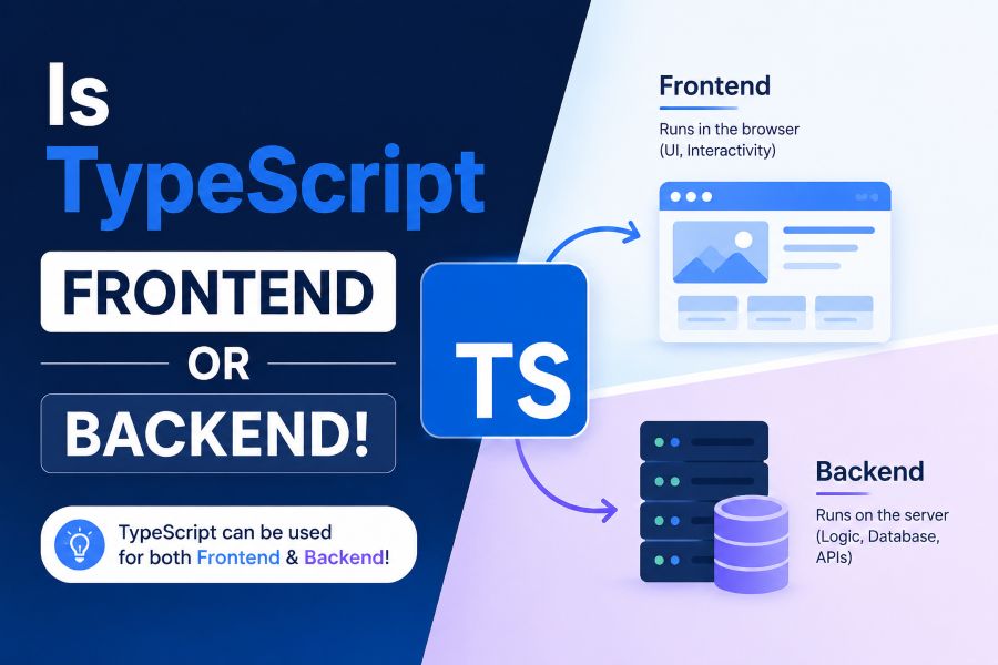 Is TypeScript frontend or backend?